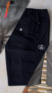 Celana Pendek Chinos Kolor Pria-Papaboz WUngu Fashion//Celana Rip Kolor Bahan Chinos Combed Diamond//Celana Chinos Pendek Pinggang Kolor Karet