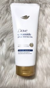 Kem xả Serum Dove Ceramide Phục hồi hư tổn / Biotin Ngăn gãy rụng tóc 320g