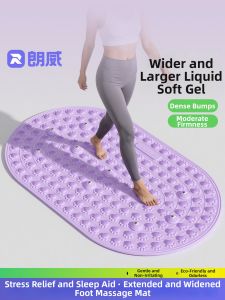 Runwe | Acupressure Foot Massage Mat with Liquid Soft Gel Magnets