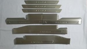 Ốp Bậc Cửa Nẹp Bước chân trong ngoài Xe Ertiga 2019-2026 Hàng Inox Cao Cấp