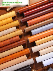 KEERMAN | Renovation and Hide Flaws Wood Grain Paper Furniture Decor