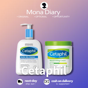 NEW Cetaphil Cleanser Gentle Skin Cleanser 500ml for Face & Body Moisturizing Cream 550g Sensitive Skin Prevent Moisture