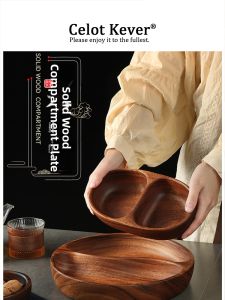 Compartmentalized Tray Snack Plate