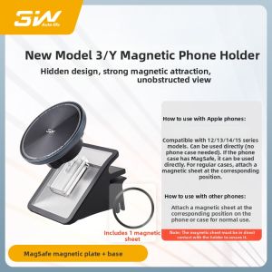 3W | Magnetic Vent Mount Navigation Phone Holder