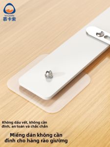 M-castle | Phụ Kiện Cố Định Hàng Rào Giường Không Cần Khoan Ốc Vít Dán Cho Trẻ Em