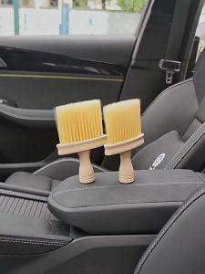 Panduan Membeli Sikat Interior Mobil Gagang Kayu Brush Mini Nylon Car Interior Sikat Kuas Pembersih Dashboard Ac Mobil