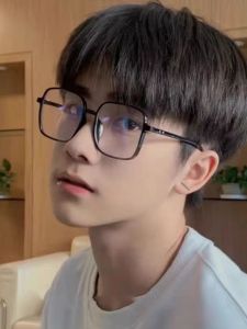 Mens Wig Full-Head Wig Short Hair Double Delivery Needle Human Hair Blank Hong Kong and Taiwan Japanese Style Korean Style Hairstyle Thin Breathable Invisible