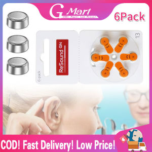 Hearing Aid Batteries 6 PCS RAYOVAC EXTRA-A13 Zinc Air batterie 1.45V Size 13 Diameter 7.9MM*5.4MM Hearing-Air-Batteries
