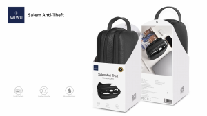 WiWU กระเป๋าจัดเก็บอุปกรณ์ ตัวล็อก รหัสเปิด กันขโมย สมุดสำหรับสมาชิกแลกเปลี่ยน