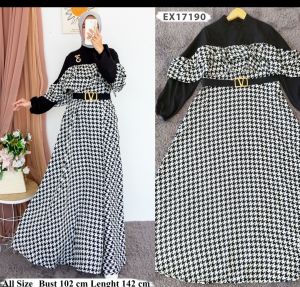 dress cantik free belt cantik