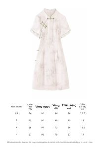 Đầm Qipao Phong Cách Tân Trung Hoa