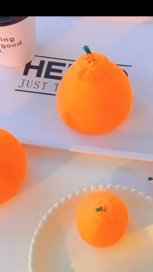 Kawaii Strawberry Orange Squishy Toy High Appearance Fruit Squeeze Stress Relief Slow Rising Soft PVC Decompression Fidget Gift