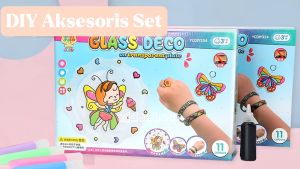 DIY AKSESORIS SET painting art and craft set / color kreatifitas anak / mainan anak / mainan kreatifitas anak / art set / aksesoris / aksesoris anak
