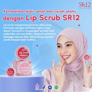 LIP  SCRUB SR12 EXFOLITOR & MOI STURIZER Scrub Bibir