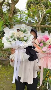 Buket Boneka Wisuda/Profesi | Buket Polisi | Buket TNI Tentara | Buket Guru/Dokter | Hadiah Pelantikan