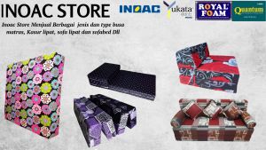 Kasur BUSA INOAC EP D.16 Semua Ukuran Tebal 20 cm Paling Murah Garansi 5 Tahun By Inoac Store