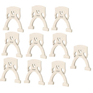 HK·LADE Cello Bridge Baroque LN252 Cello Bridge – Handcrafted from Air-Dried Maple Cello Bridge Cello Replacement Parts