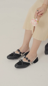 Dianable - Livy Black Flatshoes Sepatu Wanita