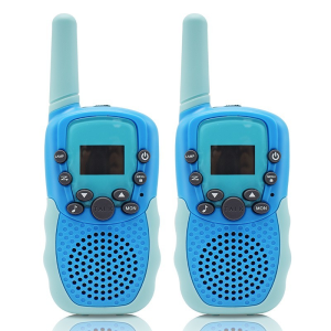 1 Pasang HT handy talky walkie talkie mainan untuk anak-anak berisi 2pcs walky talky kerja untuk 1-3KM