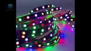 WRMIHU | DC12V WS2815 5050RGB 5m/Roll 30/60/144leds/m Black/White PCB IP30/IP65/IP67 Individually Addressable Smart LED Pixel Strip Light