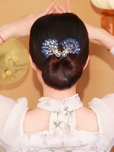 LOYO Fashion Bow Updo Hair Rope Flower Hair Bun Maker Tie Twister Tool for Women