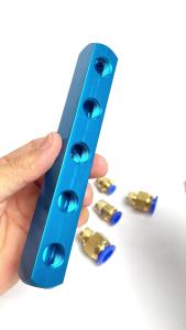 PC Ren Ngoài Nối Nhanh Đầu Nối Nhanh Ren Ngoài Cắm Ống PU