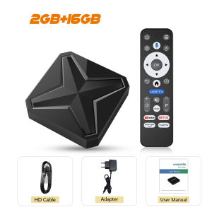 2025 New Android 16 Global Version TV Box Q1 MINI+ Dual UI Interface BT5.4 Dual Wifi 2.4G&5.8G Voice Remote Control Media Player