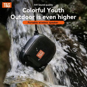 TG394 Portable Mini Wireless Loud Speaker Cute Little Cube Speaker IPX7 WaterproofPerfect for Pool Parties Beach Camping