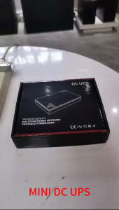 Universal DC mini UPS 5V 9V12V USB DC PoE LAN Interface 10400mAh Powerbank For Wifi Modem And Router 36W Durable Mini UPS Power Supply For CCTV Security Camera