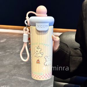 Cốc Nước Cách Nhiệt Dễ Thương Dung Tích Lớn 2025 Mới Cho Nữ Cốc Nhựa Cốc Hút Cốc Nước Trẻ Em Cốc Đựng Đồ Ăn Nhẹ