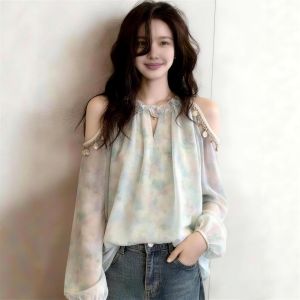 Áo Blouse Chiffon Bảo Vệ Dưới Nắng Lỏng