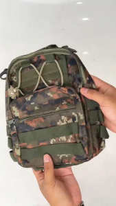 Tas Selempang Pria Sling Bag Bahu Cowok Tactical motif Army Loreng Tentara Premium Cordura TCL 766
