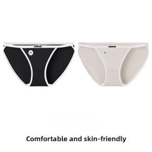 PIER N°5 | Antibacterial High Slit Cotton Underwear For Women Pure Cotton Triangle Pants Comfortable Breathable Ladies Briefs No Leg Binding