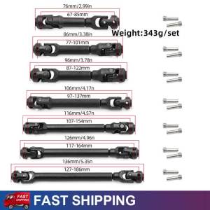 ONEVAN | Trục Dẫn Động Xe RC Bằng Kim Loại Hạng Nặng Dành Cho 1/10 Axial SCX10 90046 AXI03007 TRX4 Redcat Gen8 - 67-186mm