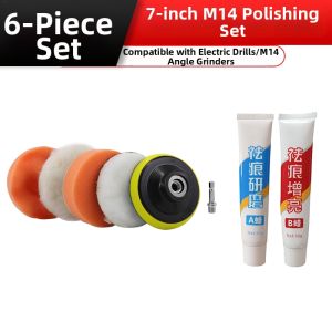 BONINGYU | Polishing Waxing Buffing Tools Sponge Wool Polishing Kit