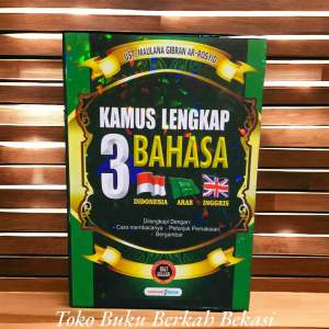 Kamus lengkap 3 bahasa indonesia arab inggris/kamus bahasa arab edisi terlengkap dan best seller