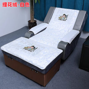 Bộ Bốn Khăn Tắm Chân Bằng Vải Nhung Nổi Họa Tiết Sofa Chăm Sóc Chân Bộ Hai Khăn Massage Chống Trượt in Họa Tiết Đơn Giản