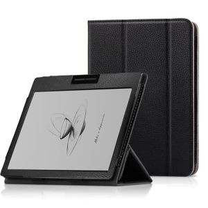 Case for BOOX Go Color 7 (2 Gen 2025)/Go Color 7/Boox Go 7 E-Book Protective Case PU Leather Handrest Protective Case.