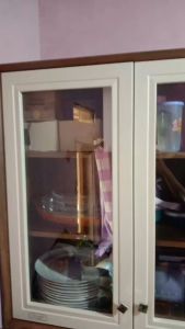 Lemari Dapur Gantung 5 Pintu Kaca