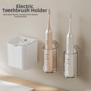 ZHIZHOU | Wall-mounted Toothbrush Holder No Drilling Required