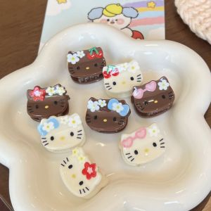 URBAG Kích thước nhỏ Kẹp Tóc Hello Kitty Sanrio Phụ kiện tóc Kẹp cá mập Thời trang Đầy màu sắc Kẹp càng cua Phụ nữ