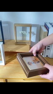 A4 Hollow Frame 3D Wooden Frame For DIY Flower Frame Specimen Frame Three-dimensional