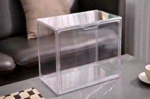 Transparent Storage Box Storage Organizer Blind Box Acrylic Display Box Handbag Shoes Storage Box Stackable Storage Box