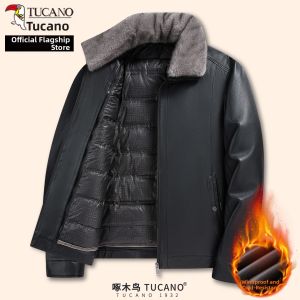 TUCANO | Thermal Windproof Mens Winter Jacket with Removable Liner