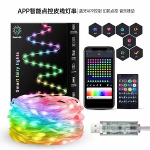 Đèn LED USB quăng ra biển Fairy Light RBG 16 TRIỆU MÀU