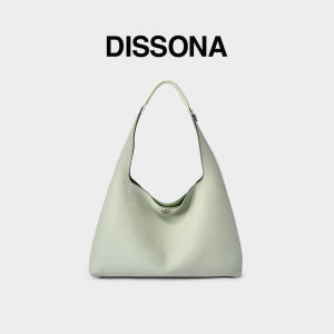 Dissona | Urban Light-colored Genuine Leather Womens Crossbody Bag