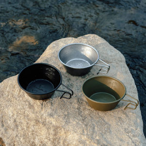 Thous Winds Outdoor Stainless Steel Lightweight Portable Snow Bowl 300ML Camping Picnic Diningware Bowl China Made
