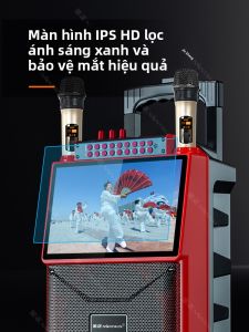 NINTAUS | Hệ Thống Âm Thanh K-Singing Ngoài Trời với Micro Hiển Thị Bluetooth