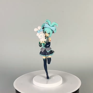 21cm Anime Virtual Idol Singer Hatsune Miku Hug Cinnamoroll Two dimensions Girl PVC Action Figures