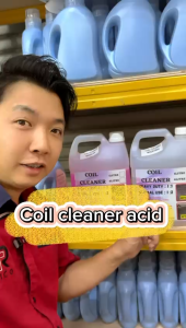 Trico Acid Air Cond Coil Cleaner Aircond Chemical 4KG Air  Super Strong 100% Cooling Coil radiator cleaner